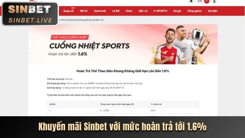 Hoàn trả tiền cược bắn cá hàng ngày/tuần